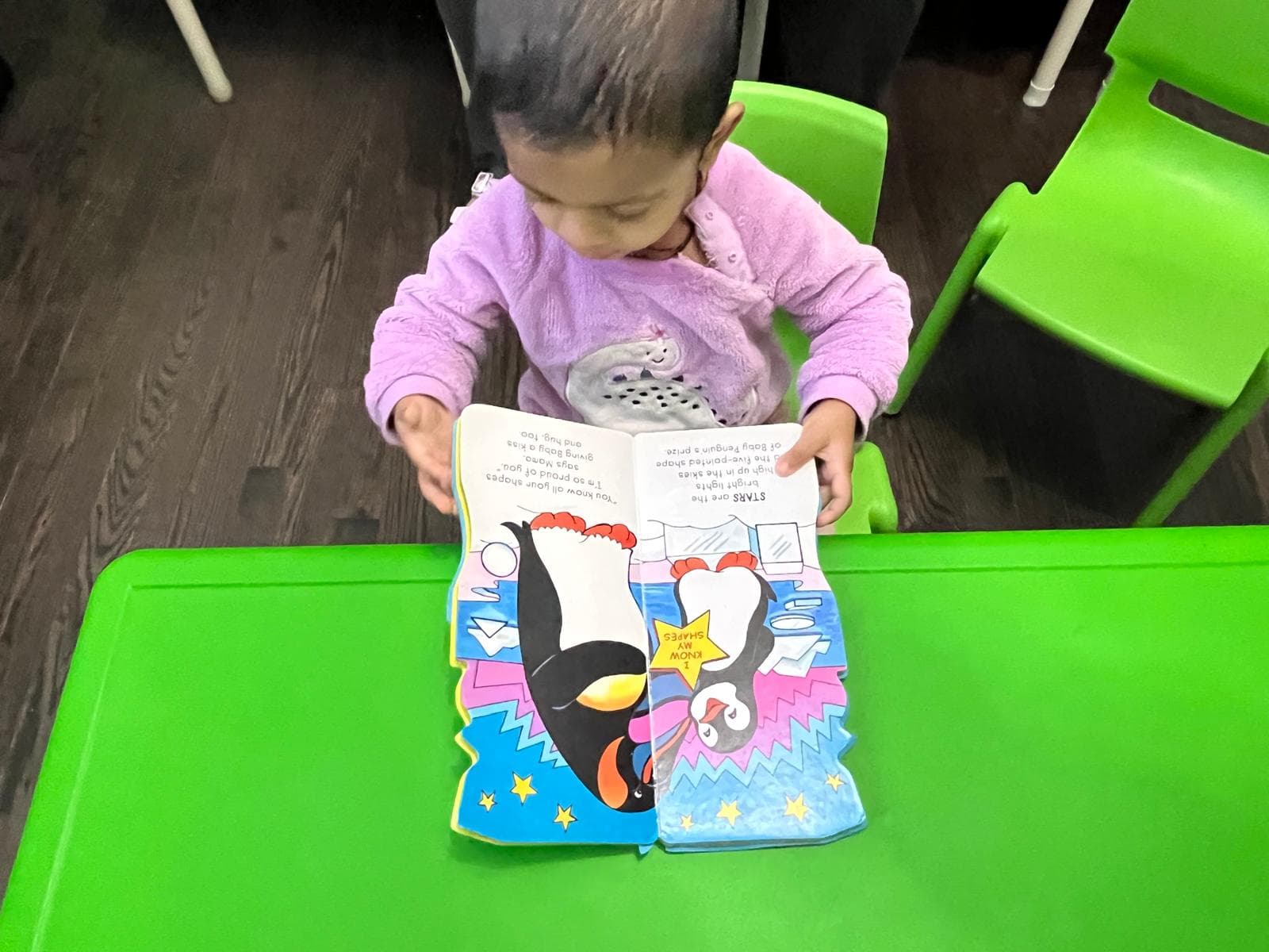 1 infant reading