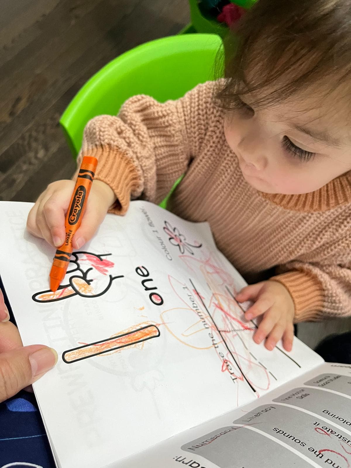 Infant colouring