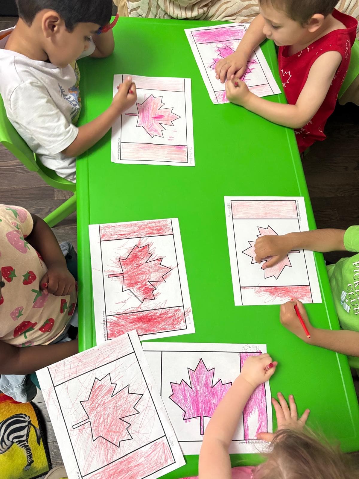 Children at Sultana's Daycare